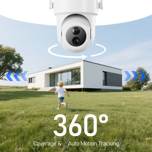 4K <strong>Wireless</strong> Outdoor <strong>Security</strong> Camera Kit 2 Cameras HomeBase Easy <strong>Setup</strong> 64GB Local Storage Solar Power No Subscription Required - Product Image 2