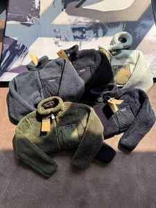 Cappotto in pile e maglia polo Bata Outdoor - Taglia grande - Versione <span class=keywords><strong>uomo</strong></span> ispessita per inverno e autunno - Product Image 3