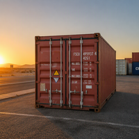 Conteneur 40GP d'occasion VITA Nansha Port, construction 2020, étanche à l'eau et au vent, fourgon sec ISO 67 CBM pour le fret 12192*2438*2591mm