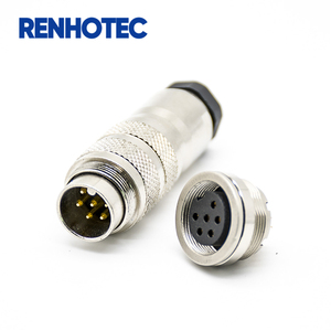 M16 nối nữ bảng điều khiển phía trước gắn kết ổ cắm 12 14 16 19 pin hàn loại - Product Image 3