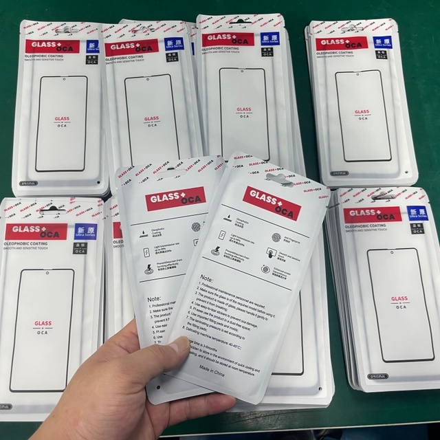 Complete Series Front Glass with OCA for Samsung S26/S25/S24/S23/S22/S21High Hardness Front Screen Lens with Mitsubishi Adhesive