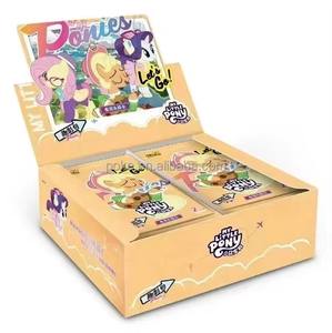 48 boîtes KAYOU T2w6 <span class=keywords><strong>My</strong></span> <span class=keywords><strong>Little</strong></span> Ponys Cartes Quying Huiyue Jouet Fille Enfant Cadeaux de Noël Salon Cartes Anime Jeux de société - Product Image 3
