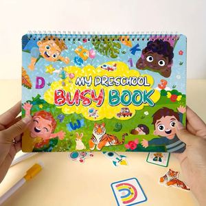 Montessori Sensory Busy <b>Book</b> Magnetic Activity Binder <b>Educational</b> Toys Multi-Colour for Kids Autism Toddler Preschool Supplies - Product Image 5