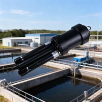Capteur intelligent de qualité des eaux usées RK500-09 (DO, pH, ORP, EC, COD, Turbidité, Température) avec RS485, certifié CE, pour la surveillance des stations de pompage
