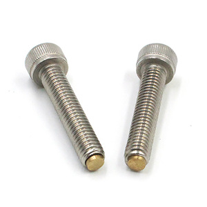 Din912 # 8-32 # Vis à tête hexagonale 10-32 <span class=keywords><strong>M2</strong></span>-M16, boulon en acier inoxydable A2-70 de haute précision avec bande en nylon autobloquante - Product Image 3