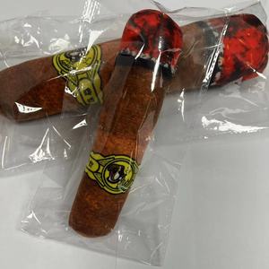 Fabrika toptan köpek oyuncak puro çiğnemek komik gıcırtılı doğum günü hediyeleri sigara medium peluş orta büyük yavru için - Product Image 2