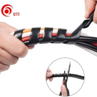 QTD HP001 Protector de Cables en Espiral de Color Personalizado con Múltiples Opciones de Diámetro Exterior