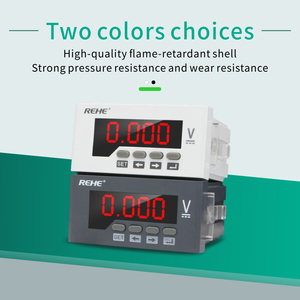 Voltmetro Elettrico Monofase REHE con Display LED, Amperometro e Voltmetro - Product Image 3