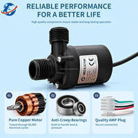 Pompa Air Tanpa Sikat 24V DC 800L/H 6m Head Pompa Sirkulasi Kecil untuk Pendingin Air, Tempat Tidur Spa