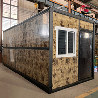 Luxuriöse Faltbare Container-Häuser Mobile Wohnmodule mit Kostengünstigem Transport Modernes Design Winddicht Wasserdicht