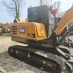 Excavatrice Sany60 d'occasion en excellent état avec pompe à engrenages moteur - Modèle 2022, poids opérationnel de 6000 kg, prix bas, équipement de construction - Product Image 1