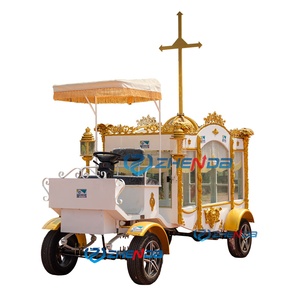 Custom Electric Hearse for Sale-Electric /Horse Wagon Vehicles Car Drawn Funeral Carriage Caskets - Product Image 3