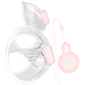 Breast Massager Vacuum Cups 85x55mm USB Rechargeable TPEABS Material Transparent With 2 Handles <b>For</b> Adult Use - Product Image 1