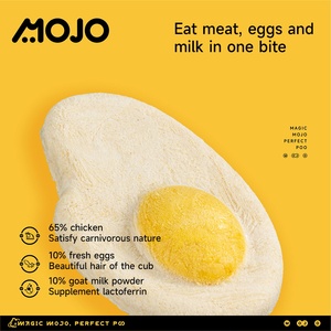 <span class=keywords><strong>MOJO</strong></span> produttore all'ingrosso OEM Pet Treat uova di lecitina di pollo latte di capra ad alto contenuto proteico snack liofilizzati per cani e gatti - Product Image 2
