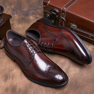 Zapatos Formales de Piel Vacuna Genuina con Punta Puntiaguda, Impermeables, Transpirables, con Soporte de Arco, para Hombre, para Todas las Temporadas - Product Image 2