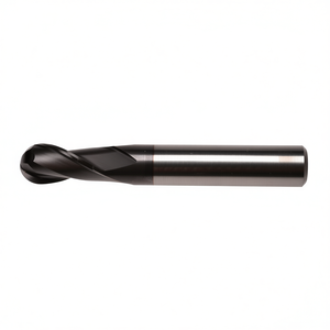 Fraise à queue sphérique en carbure standard Ttake Ta1413, revêtement Nano TiAln, hélice à 30 degrés, 2 dents - Product Image 2