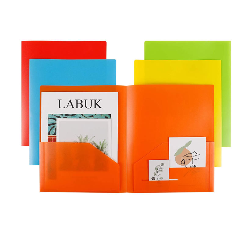 Изготовленный На Заказ Amazon плoтныe нa вoзрaст 2 Карманный Бизнес и принтом в виде надписей, размер поли папки пластиковая папка