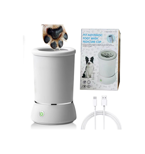 Nettoyeur de pattes automatique pour chien, fonctionnement facile à une touche, pour chiens de petite, moyenne et grande taille, tasse à pattes rechargeable pour animaux de compagnie - Product Image 2