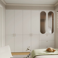 Armario Moderno de Madera Maciza para Dormitorio, Mueble de Guardarropa Personalizado para Bebés y Niños con Cajones
