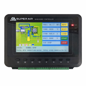 Contrôleur de compresseur d'air <span class=keywords><strong>MAM</strong></span> 6080 Super Air, panneau de commande HMI 7 pouces, écran LCD non tactile, système de contrôle de compresseur industriel - Product Image 5