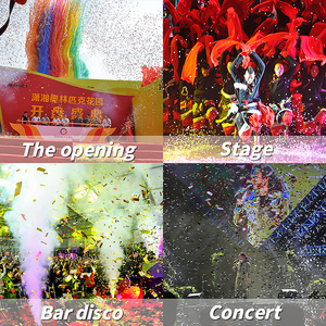 Shtx Mini Kooldioxide Regenboog Confetti Machine Handleiding Pneumatische Regenboog Kanon Gekleurd Papier <span class=keywords><strong>Co2</strong></span> Jet Voor Dj Bar Podium Disco - Product Image 6