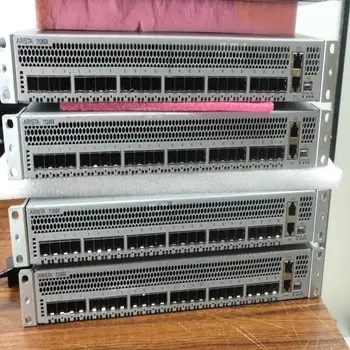 Port Dcs-7124sx-24 sakelar jaringan SFP 10Gb SFP + L2/L3 sakelar Ethernet