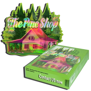 Tùy chỉnh Mylar túi và hộp và đồ chơi Mylar túi với hộp hiển thị tùy chỉnh Mylar Túi 3.5 với Bộ hộp - Product Image 1