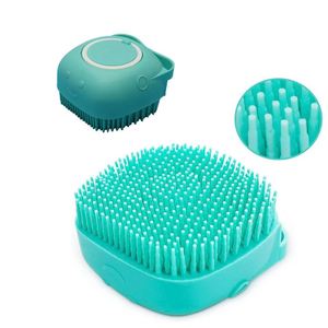 Promotion Dog Bath Silicone Showering Shampoo Puppy Massage Rubber <b>Brush</b> for <b>Pets</b> - Product Image 1