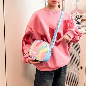 新しいスタイル星流れる砂子供用バッグかわいい女の子のクロスボディバッグショルダーバッグ財布 - Product Image 6