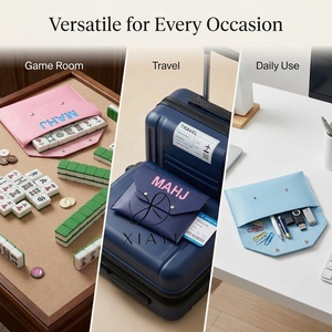 Porta Tarjetas de Puntuación de Mahjong Plegable, Portátil, Moderno, Minimalista y Multiusos para Noches de Mahjong entre Amigas - Product Image 6