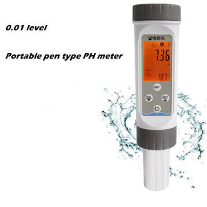 Medidor de acidez da indústria de pesca e aquacultura do laboratório caneta tipo medidor de ph - Product Image 2