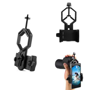 Luxun Universele Telescoop Mobiele Telefoon Adapter Verrekijker Telefoon Houder Monoculaire Spotting Scope Camera Mount Hoge Kwaliteit