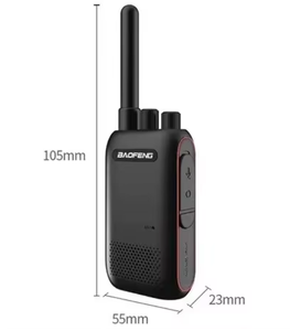 BAOFENG BF-358 Radio Portátil de Mano sin Teclado, Intercomunicador UHF de Banda Única, Walkie Talkie para Larga Distancia - Product Image 5