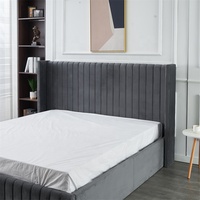 Lit complet de luxe avec rangement intégré, disponible en tailles Queen, Double, King Size et Matrimonial