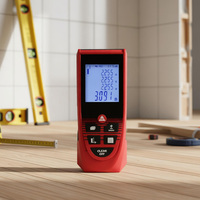 Télémètre laser portatif de qualité industrielle 40-120M Haute précision 2mm Étanche IP54 10000 mesures
