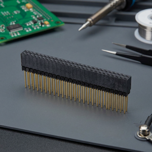 ขั้วต่อ Samtec ESQ-126-14-G-D แบบ Header ระยะพิทช์ 2.54 มม. 28 ตำแหน่ง 2 แถว แบบตรง ชุบทอง รูเจาะ ผลิตในสหรัฐอเมริกา - Product Image 3