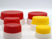 Plastique de haute qualité 2 parties bouchon de bouteille d'huile comestible couvercle de couvercle à vis avec anti-vol anti-déchirure