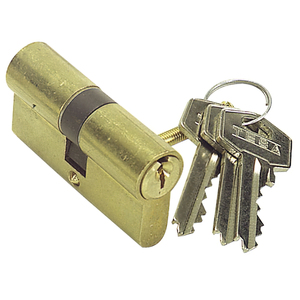 Cilindro Tesa 5030 /30x30 in Ottone con Leva Lunga - Product Image 1