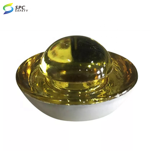 Bút Đánh Dấu Đường Phố Kính Cường Lực Nâng Tròn An Toàn Giao Thông Đường Bộ Phản Xạ Cao 360 Độ Màu Vàng Độ Cứng Cao - Product Image 2