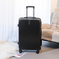 Valise à roulettes en polycarbonate rose mignonne personnalisée 20 24 28 pouces Vente en gros Valise à roulettes 22 26 pouces Bagages