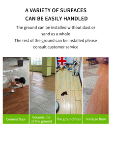 Nouveaux autocollants en marbre imperméables et ignifuges en polychlorure de vinyle, carreaux autocollants, revêtement de sol en vinyle personnalisé - Product Image 4