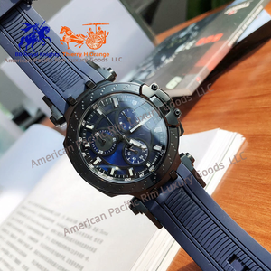 Montre-bracelet mécanique pour homme de qualité 5A, style sportif robuste, fonction de chronométrage intégrée à trois vitesses, cristal saphir, aiguilles - Product Image 4