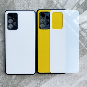 Coque de téléphone en verre trempé avec transfert thermique 2D antidérapant supérieur <span class=keywords><strong>2021</strong></span> pour Samsung A52 - Product Image 3