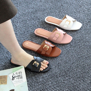 Sandales et pantoufles pour femmes de haute qualité, élégantes et confortables, pour un usage quotidien, vente en gros, plates, respirantes et légères, pour les loisirs - Product Image 1