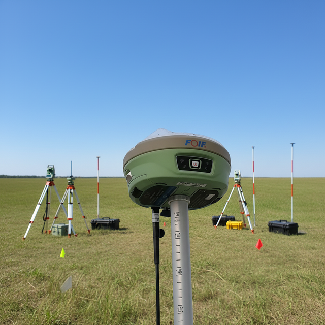 FOIF A90 GPS RTK Device GNSS Receiver High Accuracy IMU Survey 1408 Channels IP68 Rated -30~+65 for Land Surveying Mapping