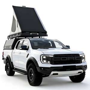 Ecocampor Serie <span class=keywords><strong>Nomad</strong></span>, Cámper Ligero de Aluminio para Camioneta con Cocina Impermeable y Tienda de Campaña en el Techo, Remolque de Viaje RV - Product Image 2