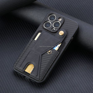 Téléphone Durable Multifonction Sublimation Portefeuille Moderne Roman Conception Bas Prix Noir Dames Téléphone Couverture Cas Pour <span class=keywords><strong>Iphone</strong></span> 15 - Product Image 2