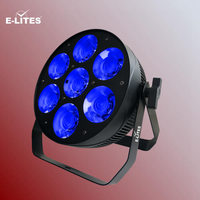 Les lumières de dj a mené le pair, silencieux équipement de fête 7x30w RVB a mené la lumière d'étape