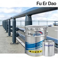 Peinture acrylique à séchage rapide, anticorrosion, écologique, faible teneur en COV, imperméable, durable, revêtement industriel pour la construction et le métal