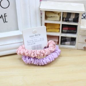 Coleteros Xiao Tao Qi de Colores Variados, 25x6cm, de Tela Elástica de Rizo para Uso Diario - Product Image 3